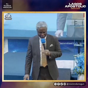 4.5K views · 220 reactions | What a powerful time with the Holy Ghost at the Lagos Apostolic Service!  Healings, deliverances, Hearts transformed, lives uplifted, and faith strengthened! Receive this declaration by our father as you go tonight! #ReverendAreogun #RevOyenikeAreogun #UpHolyGhost #LagosApostolicService | Rev. Olusola Areogun | Facebook