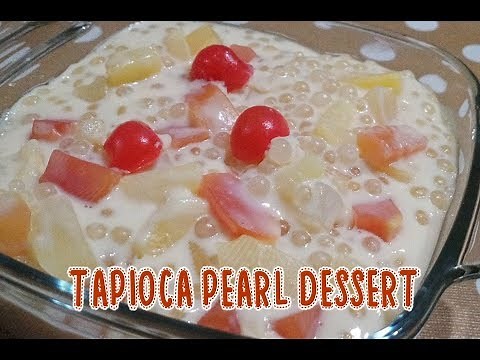 Tapioca Pearl Jelly Dessert | Negosyo Recipe
