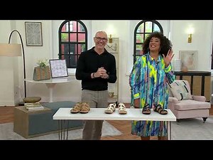 Vionic Adjustable Strappy Sandals - Amber on QVC