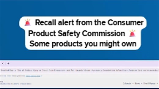 Latest Consumer Product Safety Commission recall alerts — some products you may already own