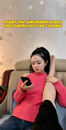 Every Girlfriend Has This Habit... 🤣🦶 #Shorts #CoupleComedy #Relatable