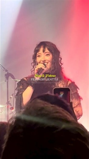 Faouzia - PEACE & VIOLENCE | Film Noir Tour in Seattle #faouzia #concert #music #viral #unethical