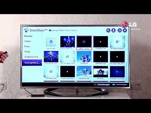 LG LED Smart TV - 9 Mediaplayer über USB oder DLNA