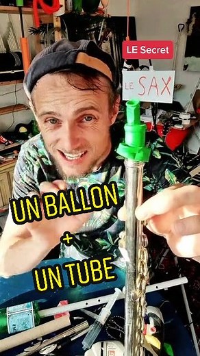Creating a DIY Saxophone with a Balloon and a Tube