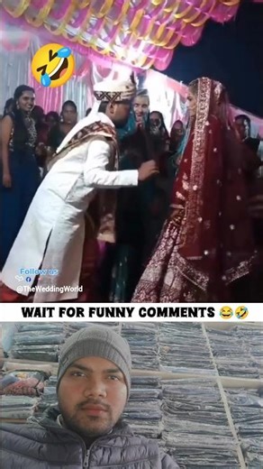 Itna To confidence Hona Hi chahiye 😂🤣| Wait for end 😂 | Funny wedding video #shorts #funny #comedy