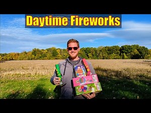 Lighting fireworks during the day (Daytime Fireworks!)