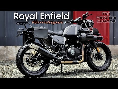 CUSTOM | Royal Enfield Himalayan “Black-Ops” by Iron Macchina Customs