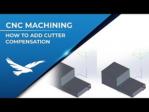 How to Add Cutter Compensation in SolidWorks CAM and CAMWorks