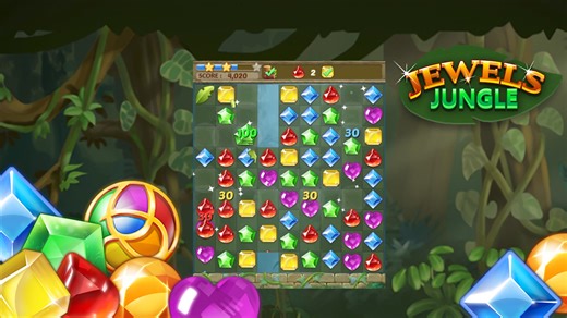 🌟🌟 Jewels Jungle : Match 3 Puzzle 🌟🌟 🕹️ Play & Download : https://jewelsjungle.onelink.me/qBQt/facebook 💎 Classic Jewel Match 3 Puzzle Game in your hand! 💎 Make smart moves and collect unique achievements! 💎 Explore a lush jungle full of jewels and gold! 💎 Bring your adventures to the forbidden jungle! #jewel #jewels #jewelsjungle #jungle #classic #match3 #puzzle #puzzlegame | SUPERBOX