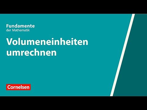 Volumeneinheiten umrechnen | Fundamente der Mathematik | Erklärvideo