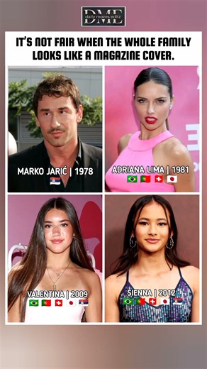 Adriana Lima and Marko Jarić's family history shocks fans 💀 #shorts
