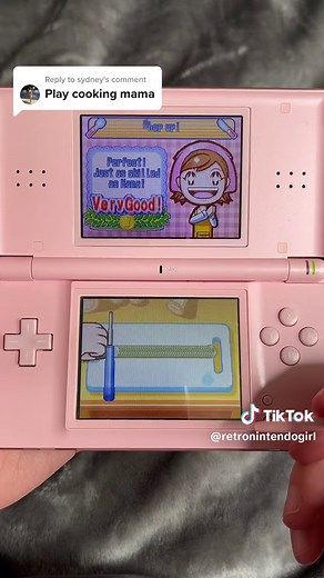 Cooking Mama Nintendo DS Lite Gameplay