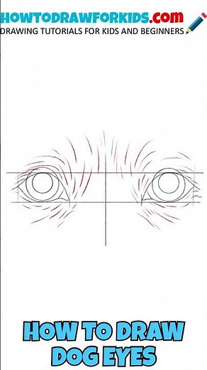 How to Draw Dog Eyes for Beginners