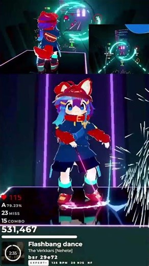 NOW DO THE FLASHBANG DANCE #VTuber #ENVtuber #VNVtuber #VTuberVietnam #BeatSaber