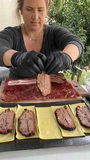1.8M views · 11K reactions | BBQ Brisket Lasagna Rolls! Roll into brisket bliss ✨ | Chefclub Network | Facebook