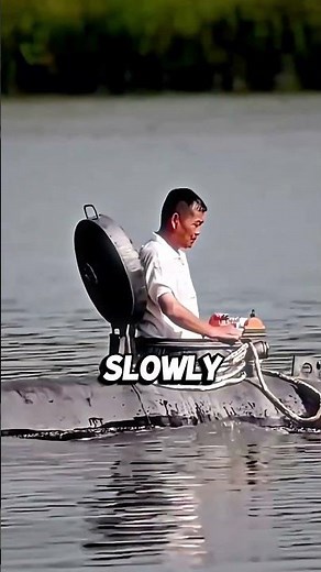 A 65 Year Old Man Built a Submarine at Home 🚢🤯