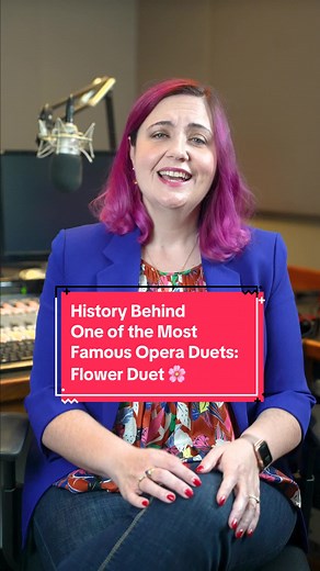 One of the most famous duets in all of opera: Flower Duet 🌸 #opera #classicalmusic #classicalmusictiktok #flowerduet #lakme #lakmeopera #lakmeduet #operaduet #delibes #french #classical