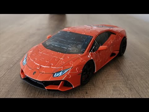 How to make a 3D PUZZLE LAMBORGHINI