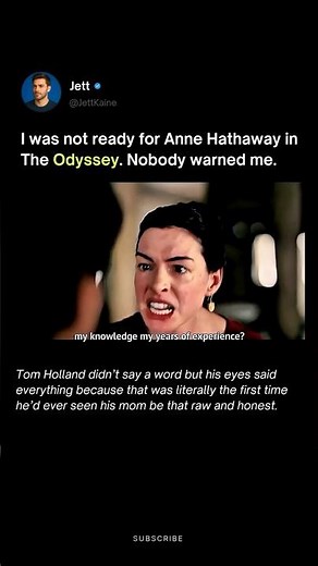 Anne Hathaway vs Tom Holland: No one was ready for this scene in odyssey