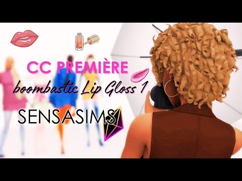 Première, Lip Gloss n°1 Boombastic 🫦​ CC SIMS 4