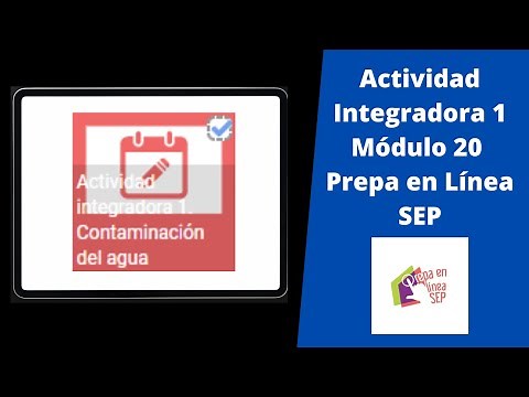 ✅Actividad integradora 1 Módulo 20 Tutorial💻😁📄