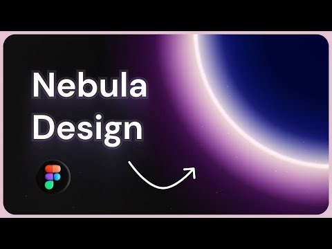 Create Nebula Background Designs in Figma | Step-by-Step Tutorial
