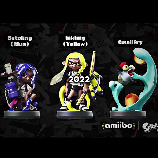 All Splatoon Amiibo Trailers | #splatoon #splatoon2 #splatoon3 #splatoon2023 #nintendo #amiibo #fyp #evolution
