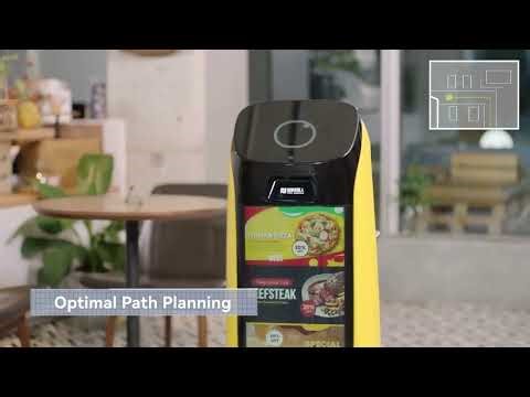 KettyBot Pro: Delivery & Advertising Robot | Deus Robotics