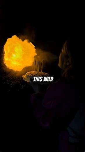 The Viral Birthday Fire Trick! 🔥