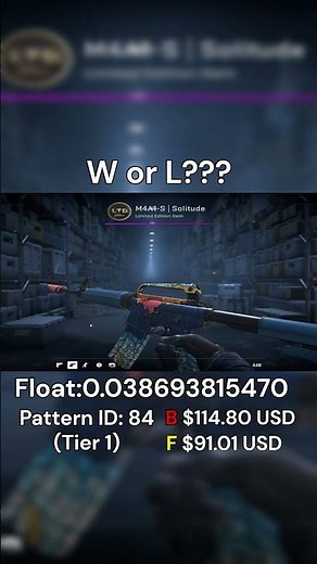 TIER 1 Solitude Pattern… This Is Unreal | CS2