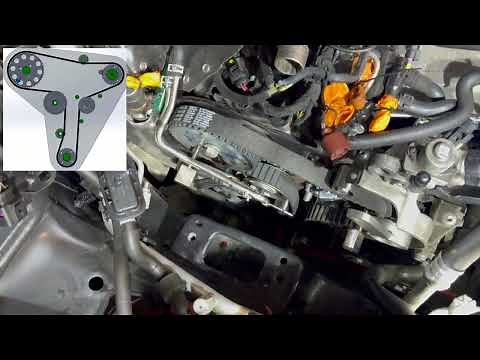 2019 Audi A3 1.6 TDI (EA288) Timing belt replacement - Fast Overview