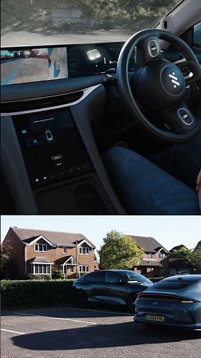 Parking, perfected. One touch and the MG IM5 does the rest. #MGIM5