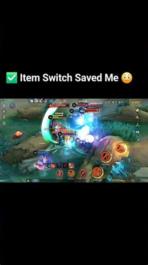 Easy Item Switch 😎 #shorts #mobilelegends #mlbb