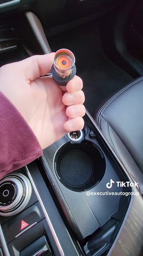 Cigarette Lighter in a Maserati