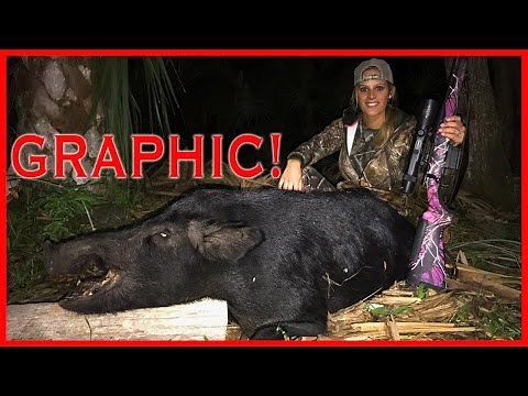 {GRAPHIC} How to Butcher and Cape a Wild Bar Hog! DMFD