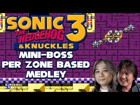 Sonic 3 & Knuckles Miniboss Theme Per-Zone-Based Medley
