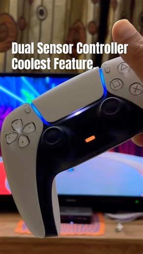 Dual Sensor Controller Coolest Feature. #gaming #ps5 #controller
