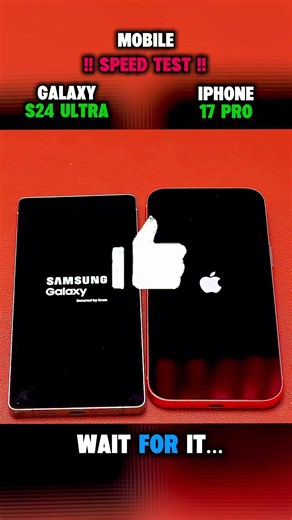 ⚡☠️GALAXY S25 ULTRA VS IPHONE 17 PRO SPEED TEST !!