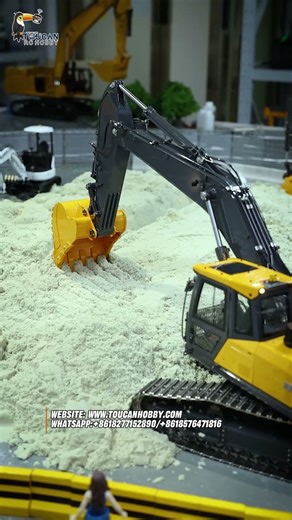 Super Frog metal 1/14 scale RC hydraulic excavator E400 standard type