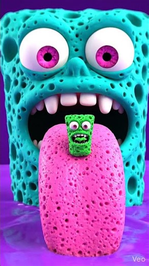 Loop? Monster Version ❤️ #vfx #3d #animation