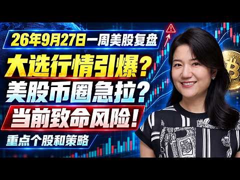 US Stock Market Weekly Review (Sept 27, 2026): Is the Election Rally Exploding? A Deadly Risk You...