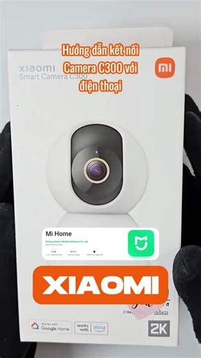 Hướng dẫn cài đặt Smart camera C300 #xiaomi #camera #cameraanninh