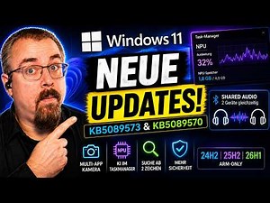 Windows 11 24H2, 25H2 & 26H1: These new features are now available!