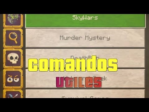 Comandos útiles y Custome De The hive Parte 1 - Tips - Minecraft bedrock
