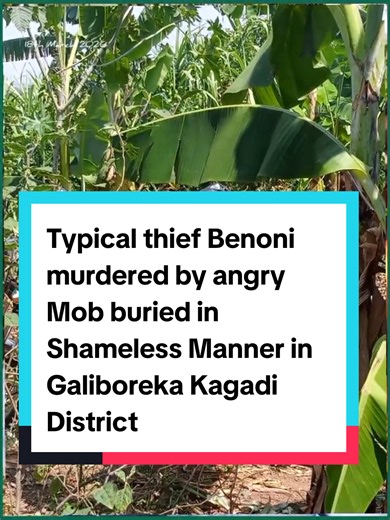 Murder of Thief Benoni in Kagadi District