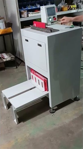 Semi Auto Hardcover Book Pressing & Creasing Machine for Case Binding & Hardcover Book Finishing