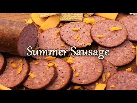 Easy Summer Sausage Recipe - Great for Beginners