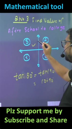 mathematical tools class 11 physics jps classes 2026 || tan180 ki value kaise nikale