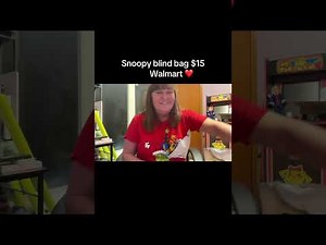 Snoopy blind bag $15 Walmart