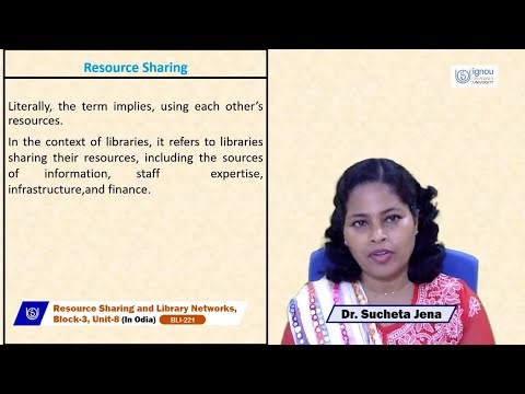 Resource Sharing and Library Networks